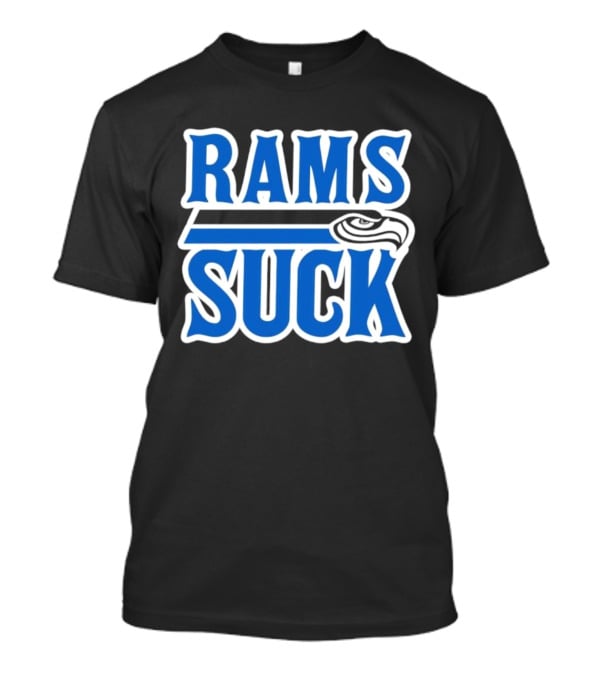 Rams Suck Seattle Seahawks Rivalry Game Day Fan Spirit T-Shirt