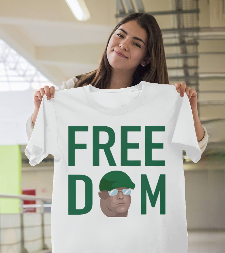 FREEDOM Kyle Pagan Green Hat Sunglasses T-Shirt