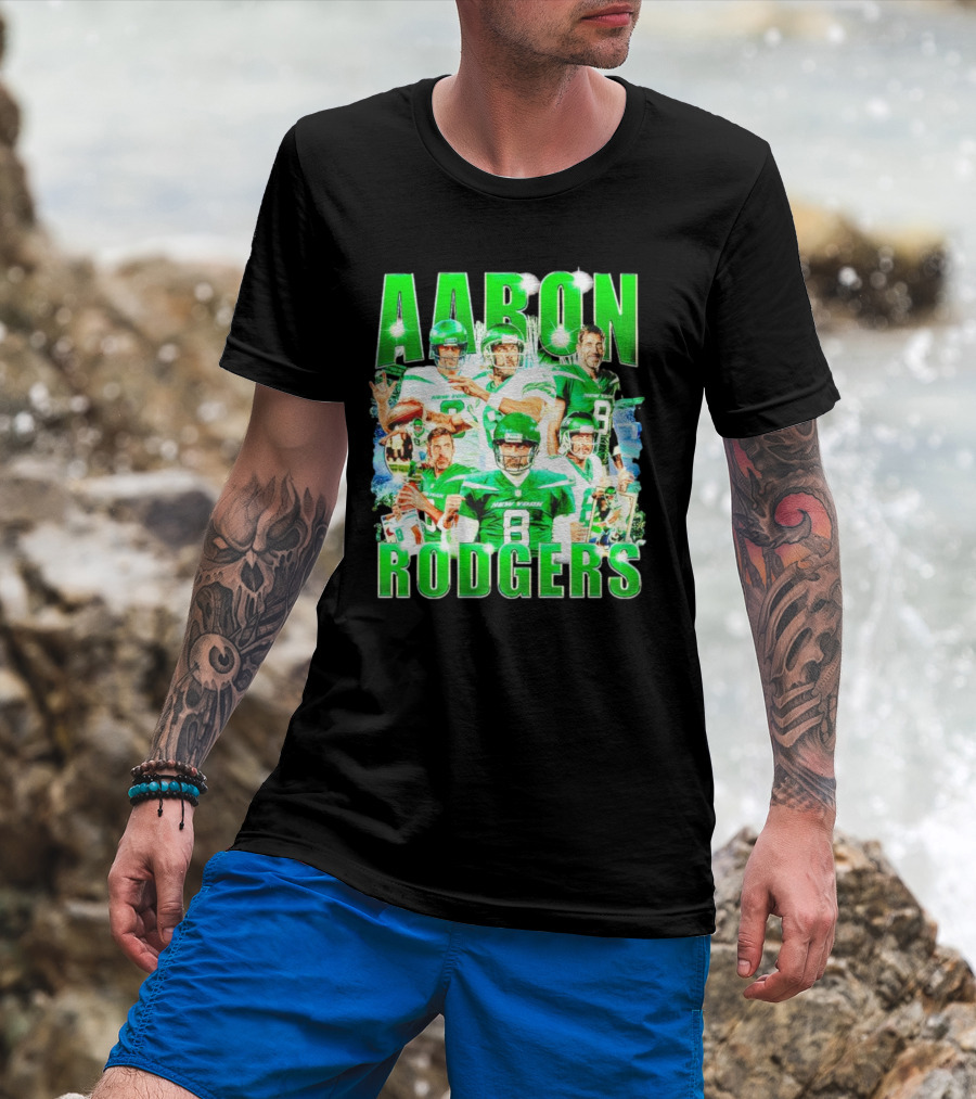 Aaron Rodgers New York Football T-Shirt