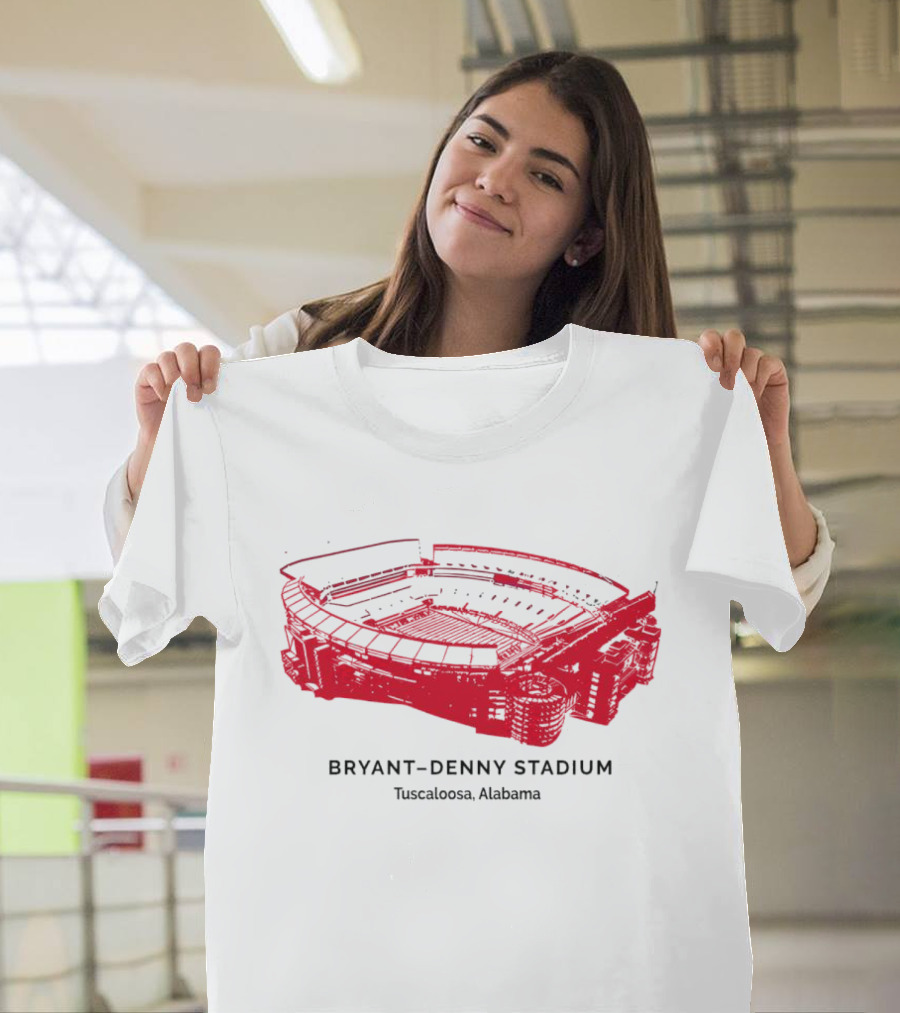 Bryant Denny Stadium Tuscaloosa Alabama NCAA T-Shirt