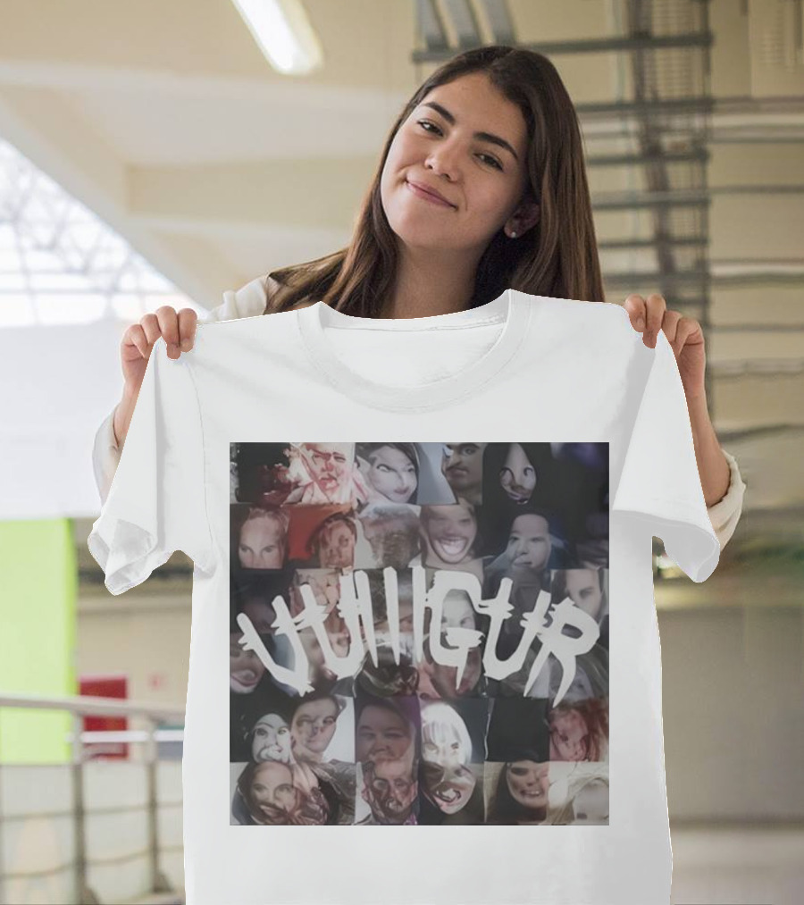 Vulllgur Faces Collage T-Shirt