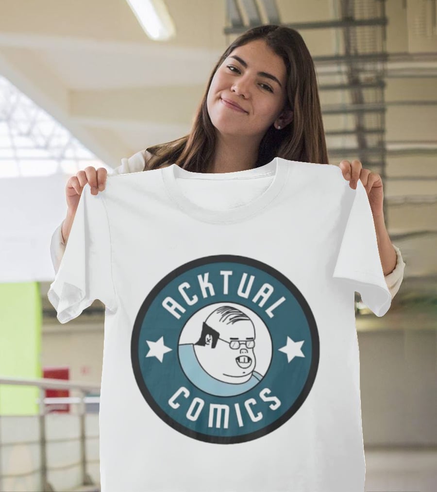 Acktual Comics Star Emblem T-Shirt
