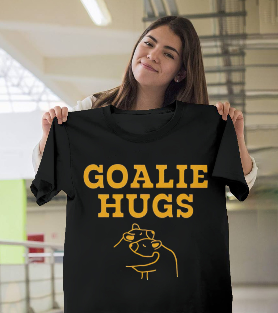 Boston Bruins Goalie Hugs T-Shirt