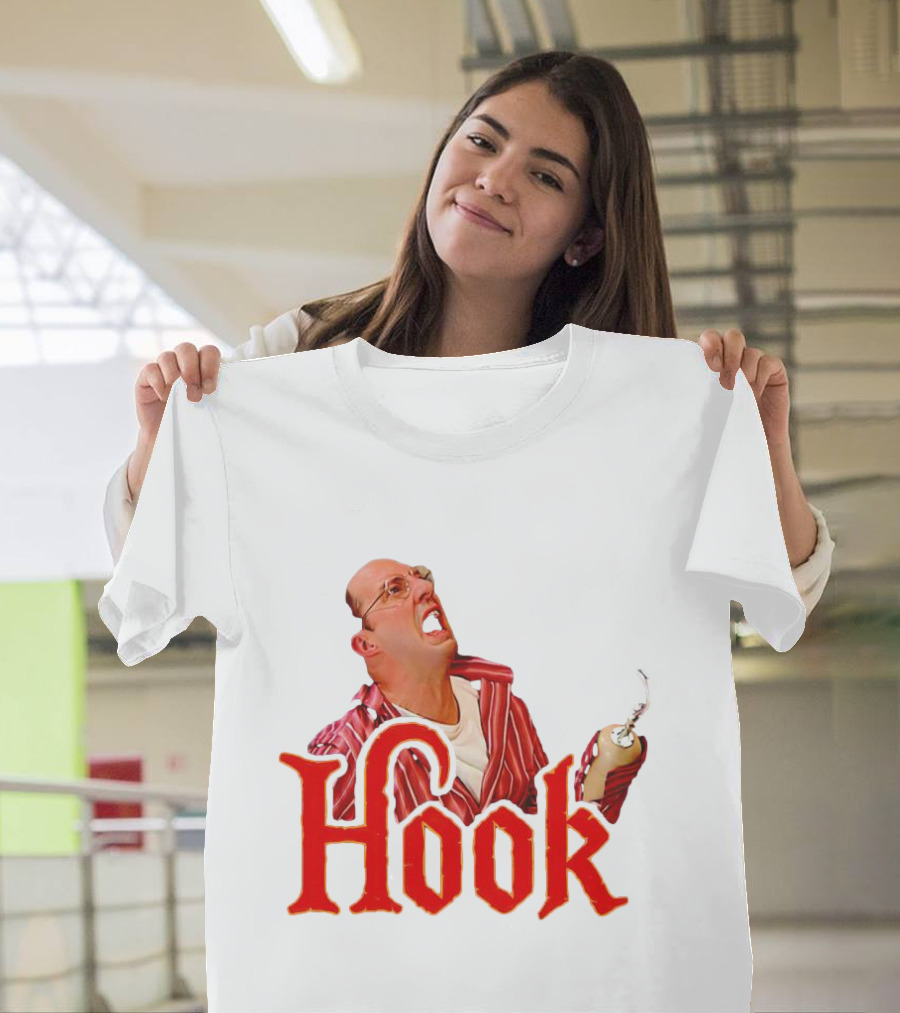 Buster Bluth Hook Screaming Red Striped T-Shirt