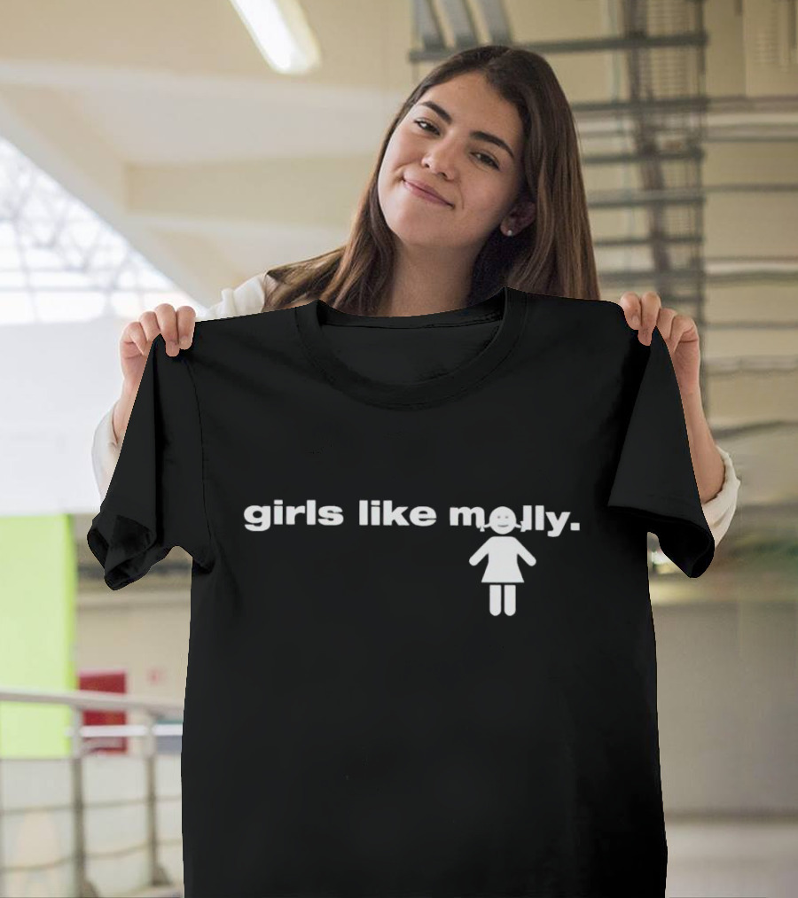 Girls Like Molly Happy Figure T-Shirt