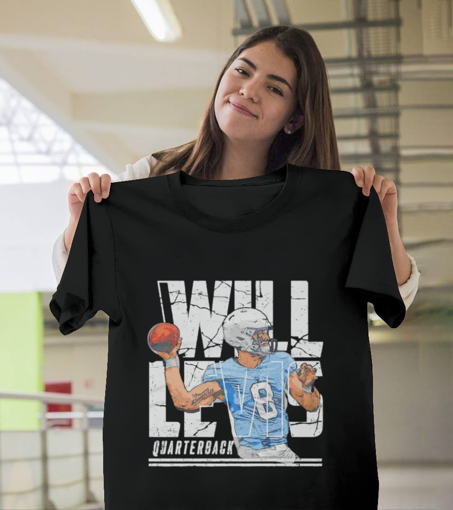 Will Levis Quarterback Tennessee Titans Football Player T-Shirt