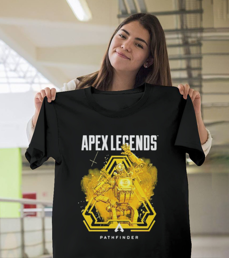 Apex Legends Pathfinder Yellow Tech T-Shirt