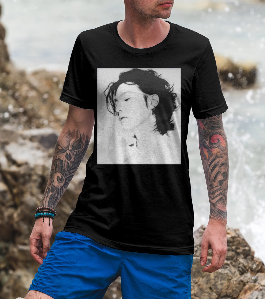 BTS Suga Yoongi Long Hair Beauty T-Shirt