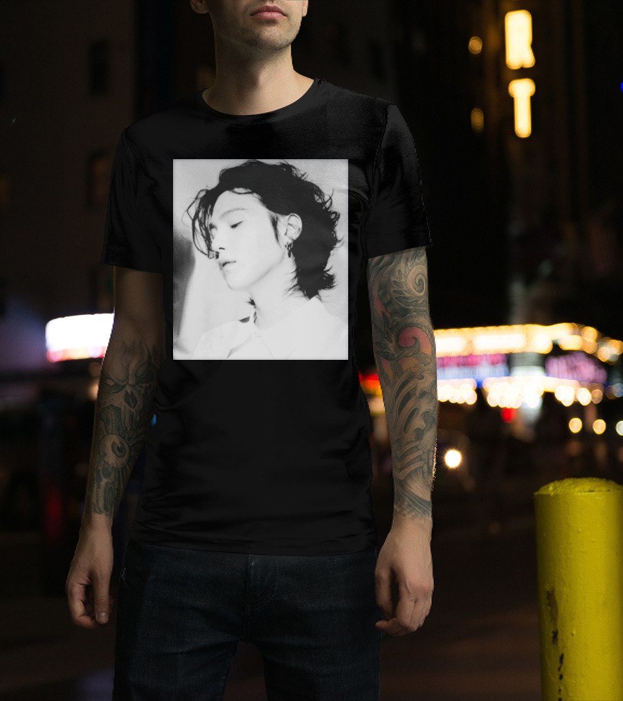 BTS Suga Yoongi Long Hair Beauty T-Shirt
