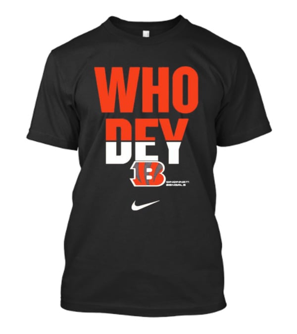 Cincinnati Bengals Who Dey T-Shirt
