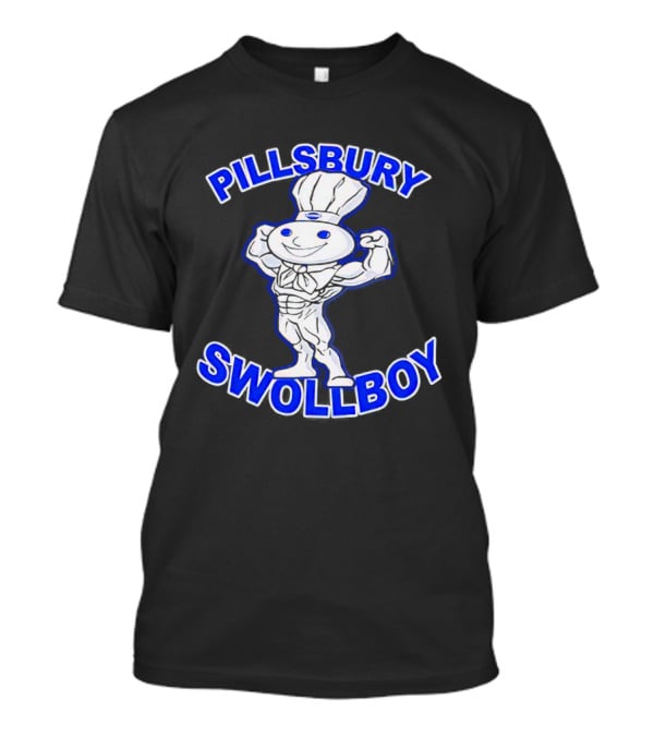 Pillsbury Swole Boy Buff Character Flexing Muscles T-Shirt