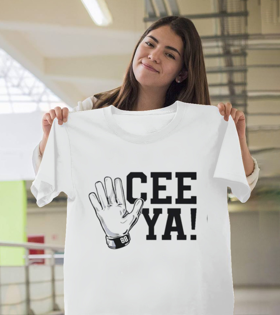 Dallas Cowboys Ceedee Lamb Cee Ya 88 Hand Gesture T-Shirt