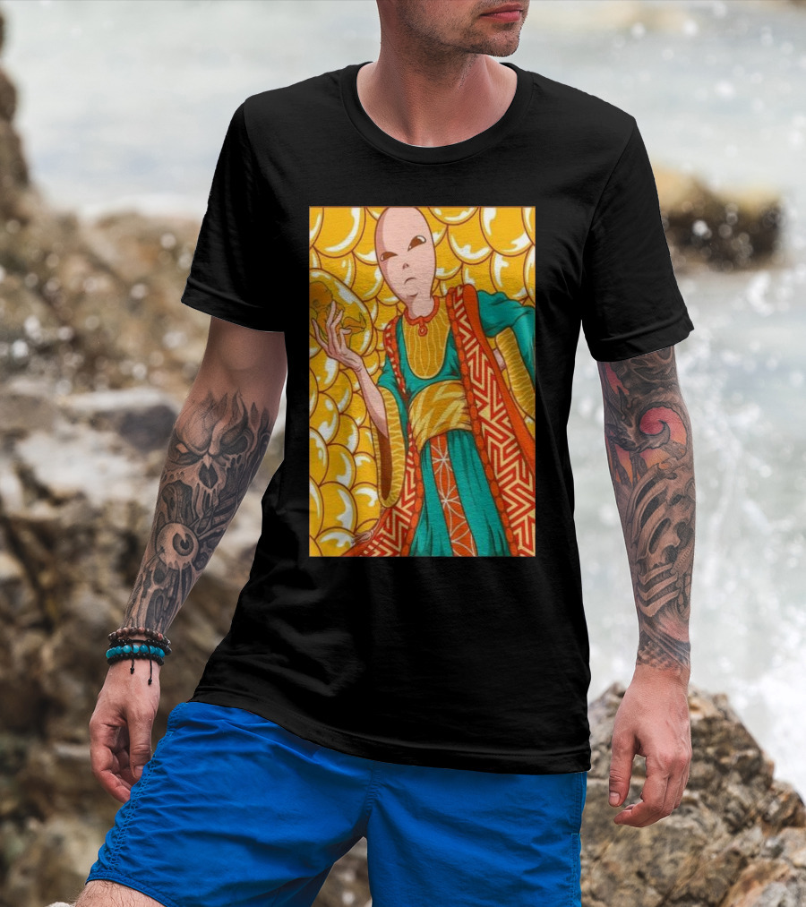 Puscifer April 18 Alien Priest Robe Psychedelic T-Shirt