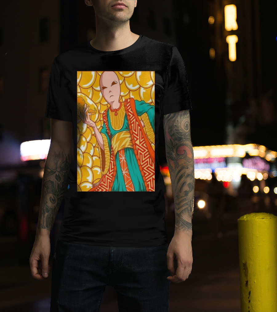 Puscifer April 18 Alien Priest Robe Psychedelic T-Shirt