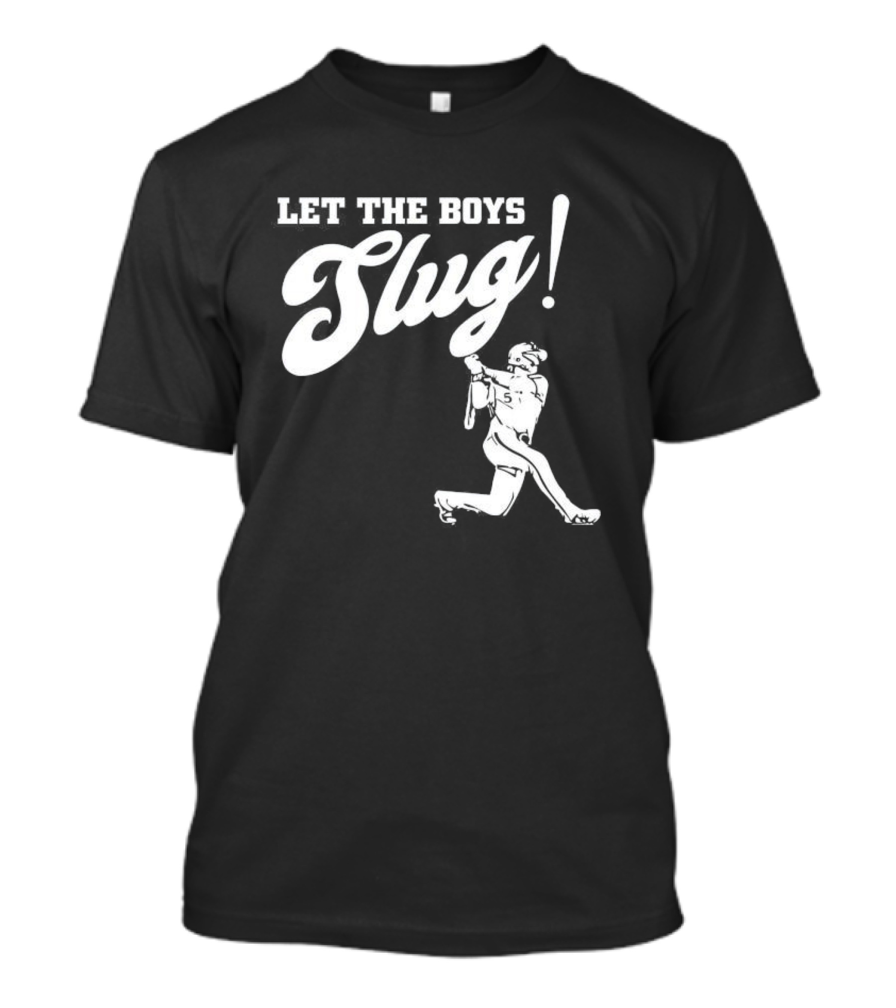 Let The Boys Slug Vintage Baseball Philly Spirit T-Shirt