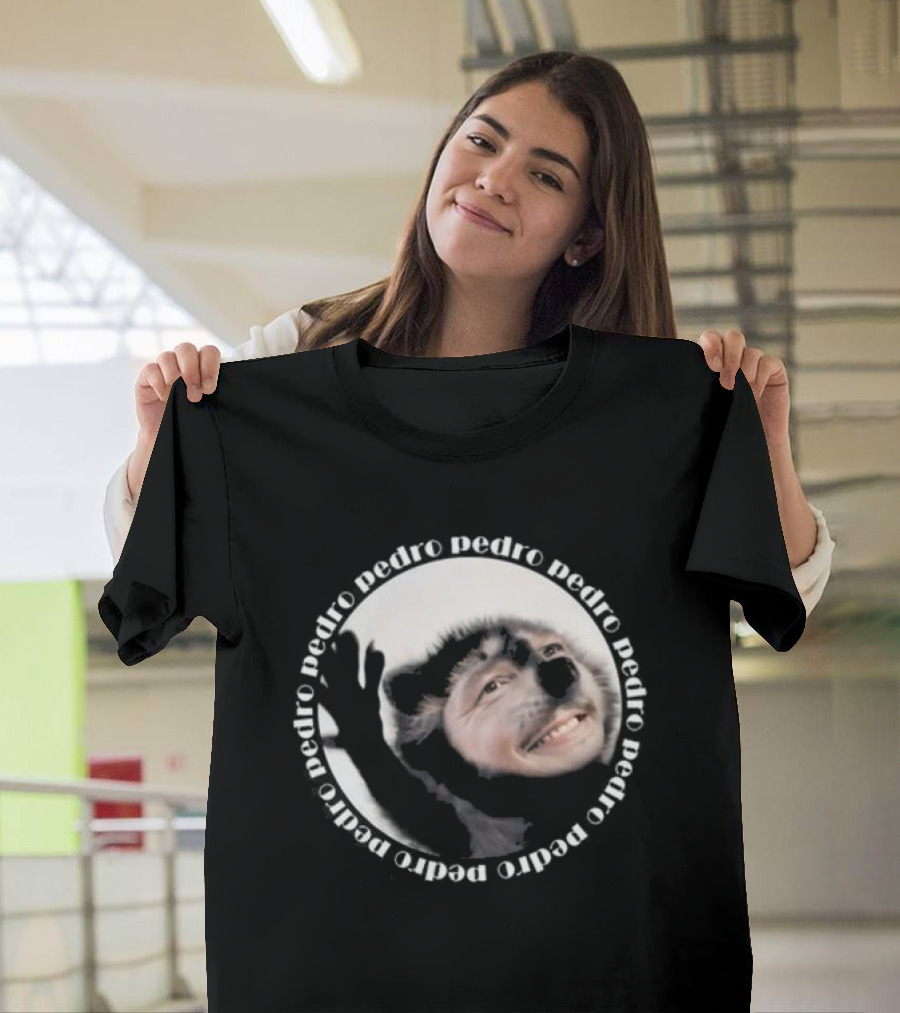 Pedro Raccoon The Irony Closet Iconic Circle T-Shirt