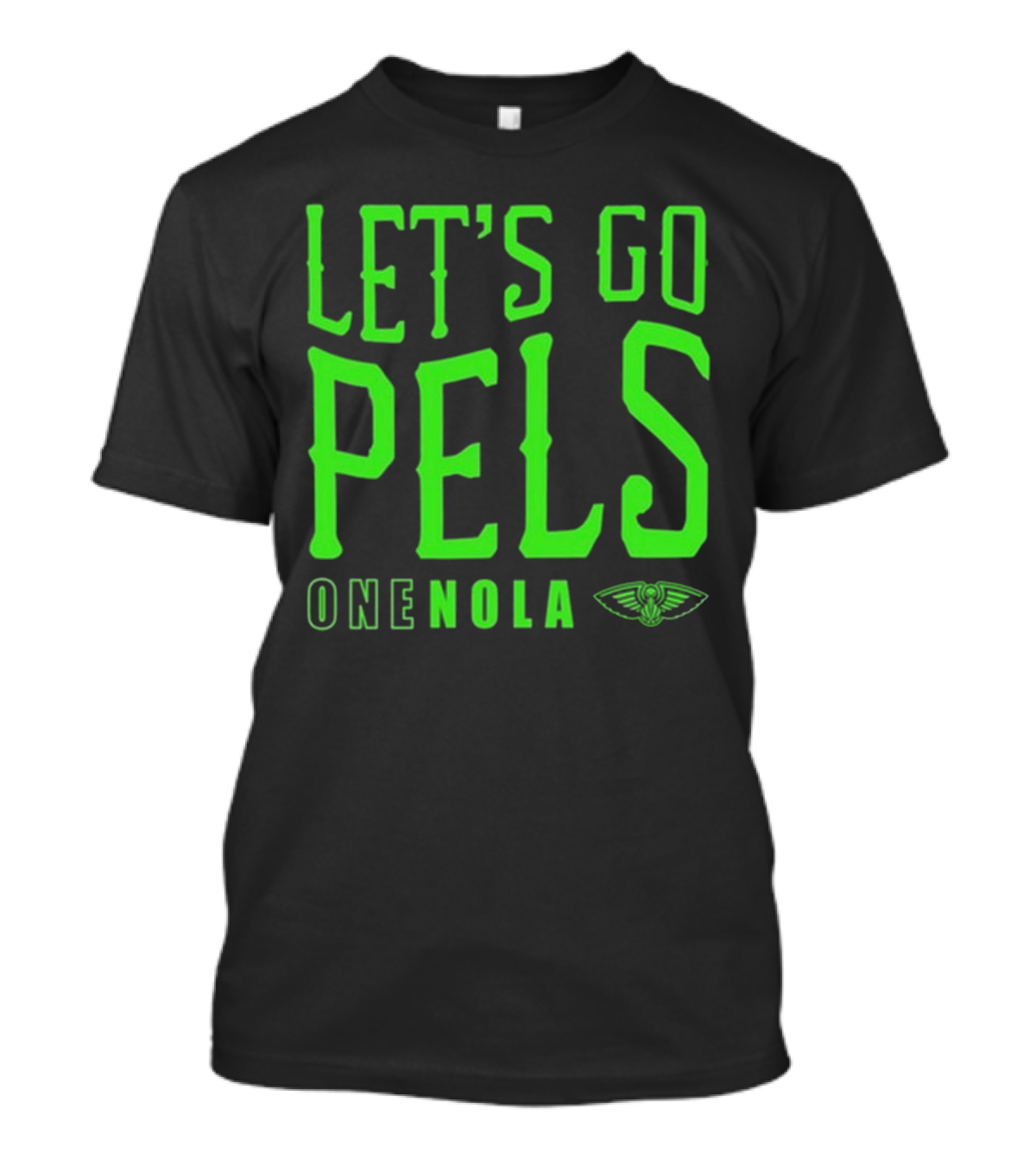 Let’s Go Pels One Nola New Orleans Pelicans Fan Support T-Shirt