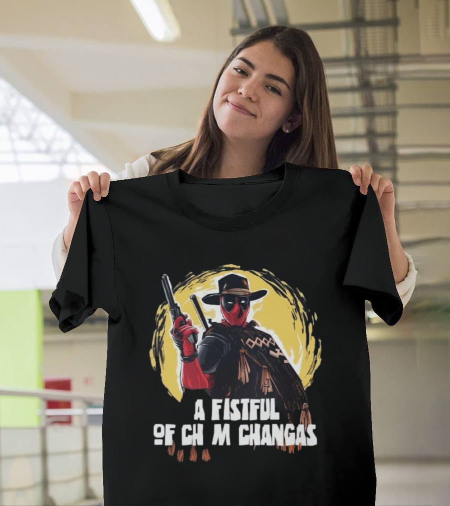 Deadpool Western: A Fistful Of Chimichangas T-Shirt