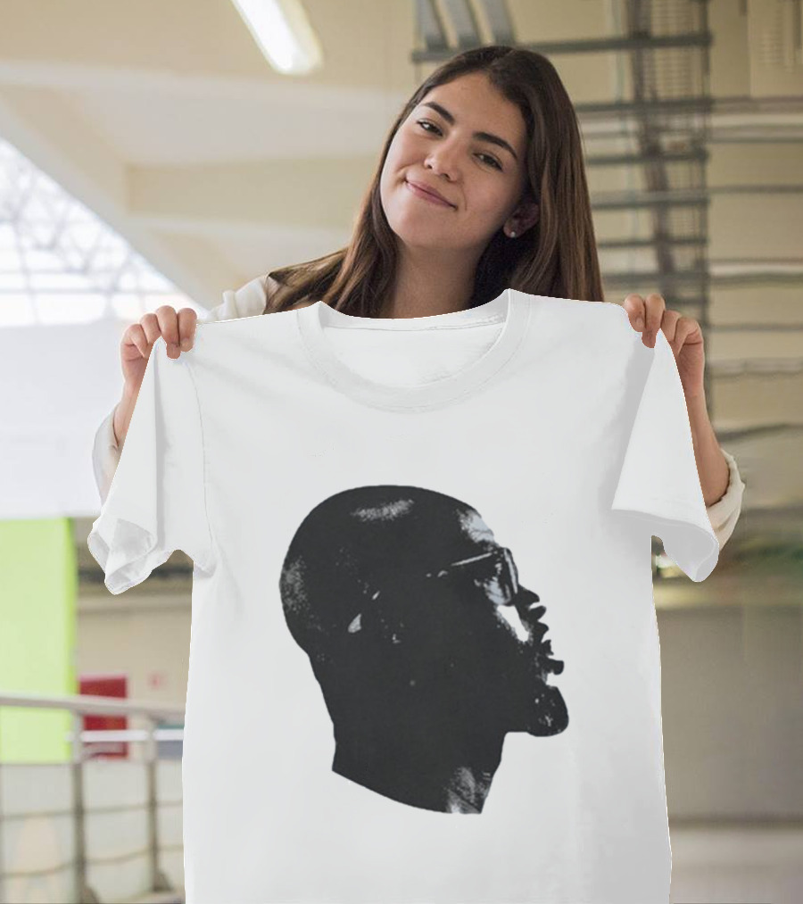 Black Coffee Black On Silhouette Profile T-Shirt