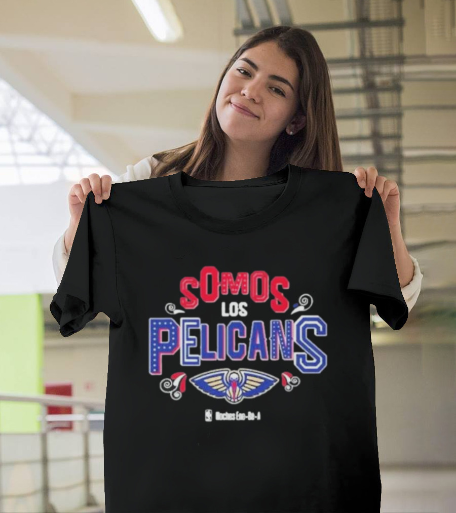 Somos Los Pelicans NBA Basketball Team Spirit T-Shirt