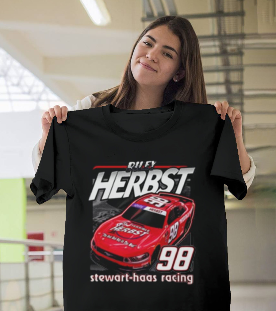 Riley Herbst 98 Stewart-Haas Racing Terrible Herbst Car T-Shirt