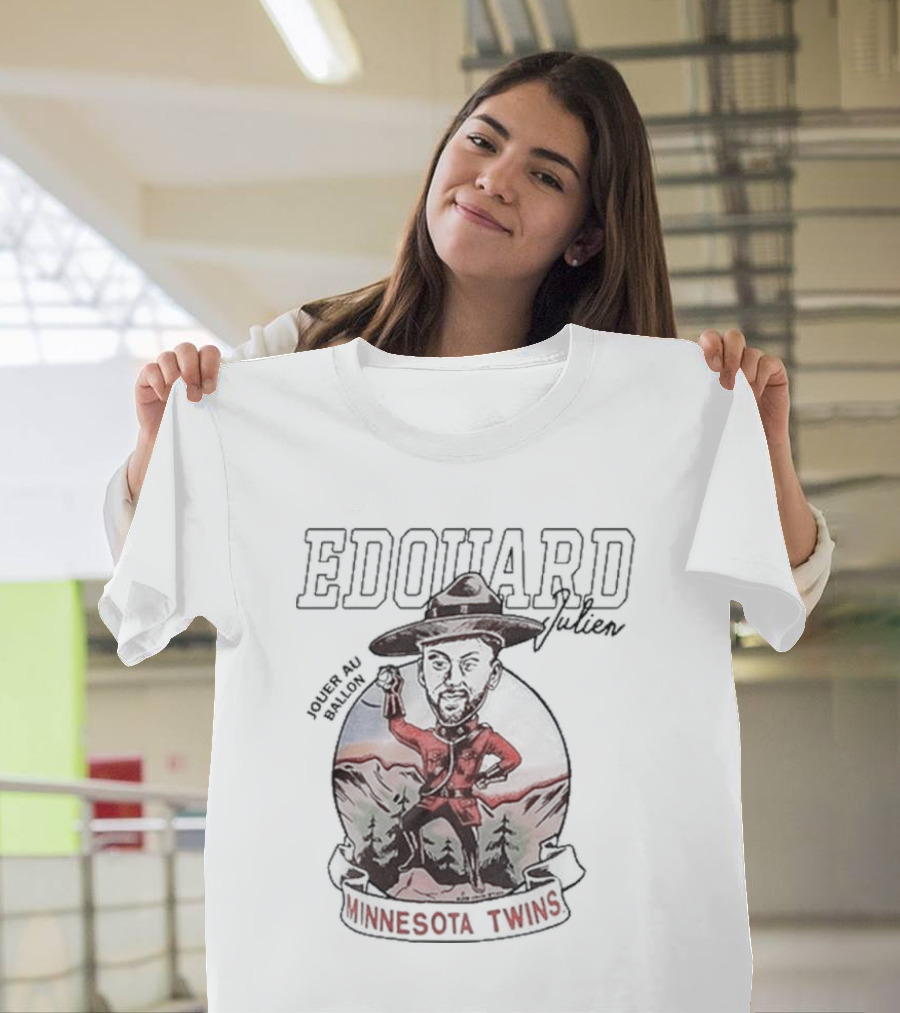 Edouard Julien Jouer Au Ballon Minnesota Twins T-Shirt