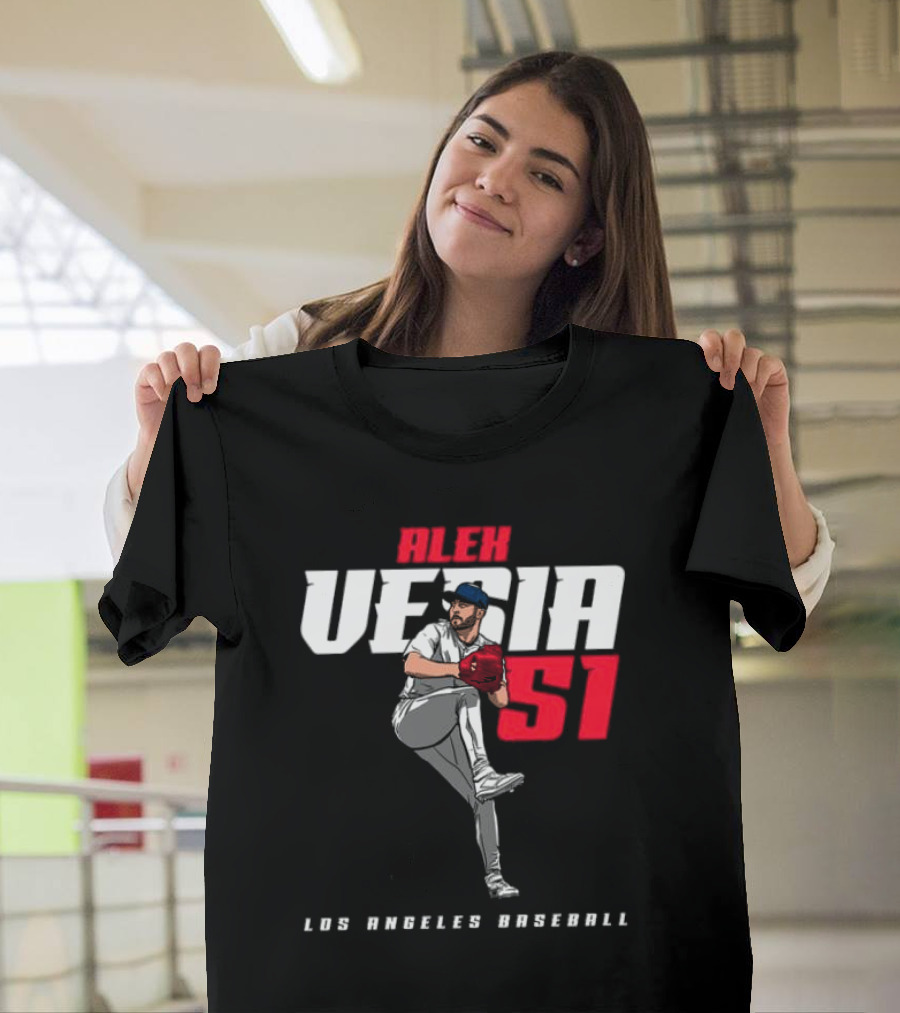 Alex Vesia #51 Los Angeles Baseball Player Dodgers T-Shirt