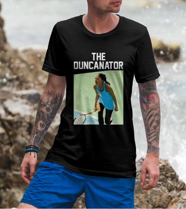 The Duncanator Challengers Zendaya Tashi Duncan Tennis Court Victory T-Shirt