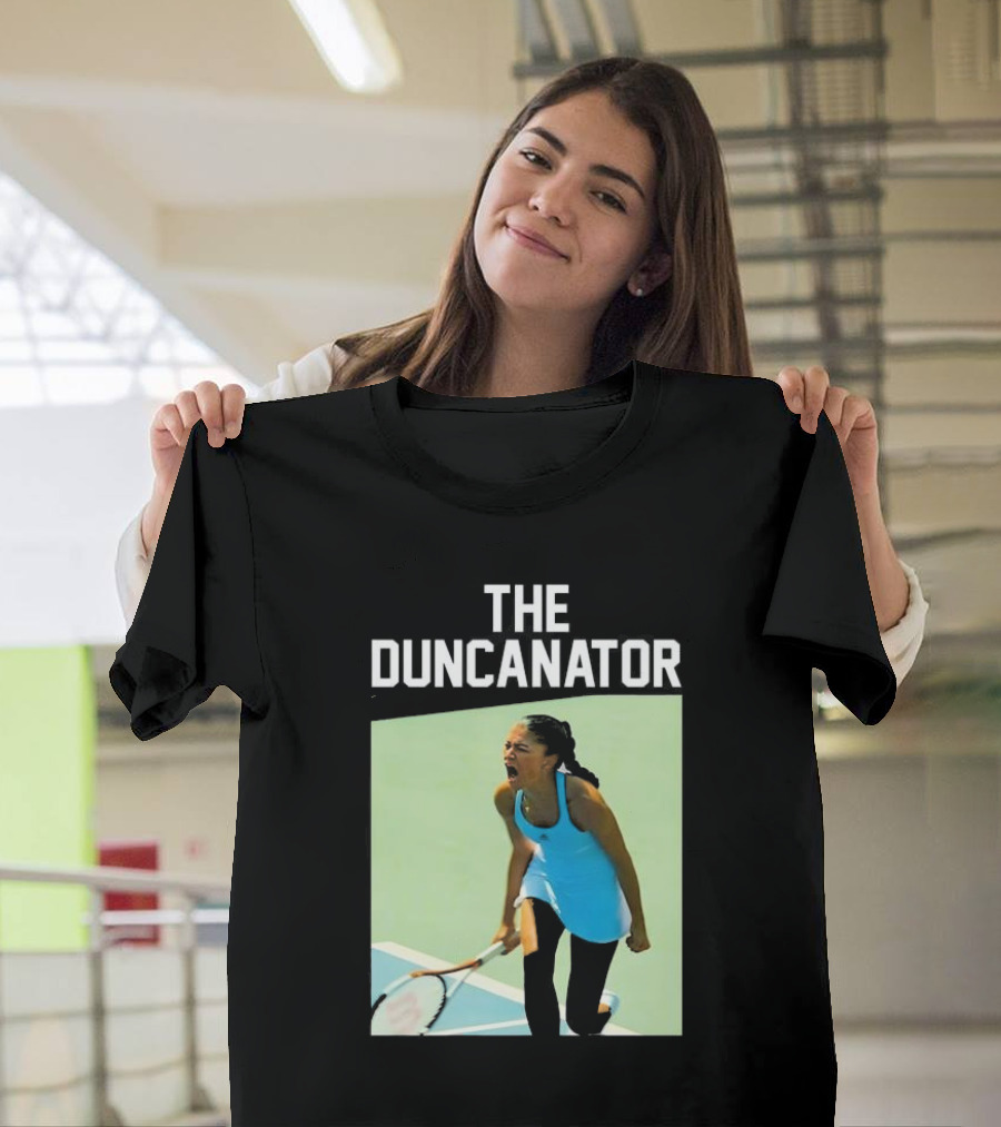 The Duncanator Challengers Zendaya Tashi Duncan Tennis Court Victory T-Shirt