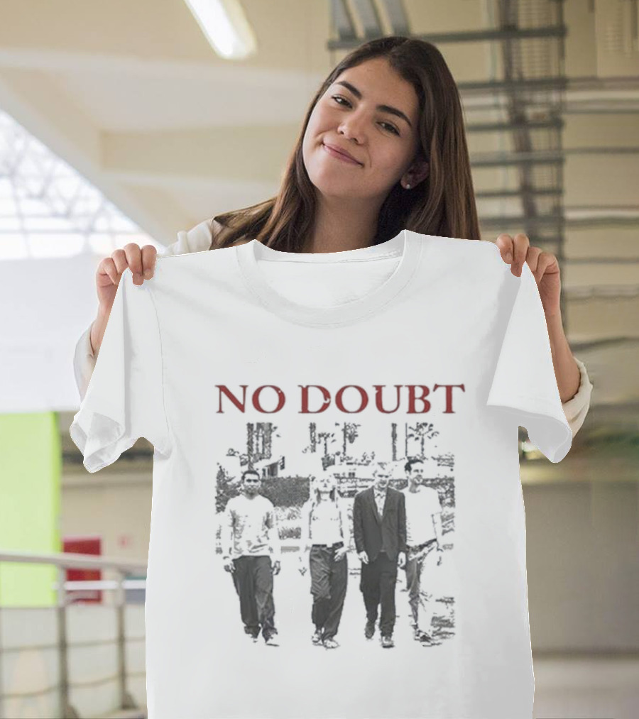 No Doubt Group Photo Band Members T-Shirt
