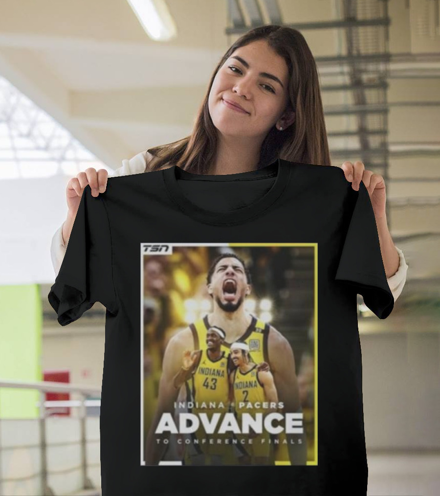 Indiana Pacers Advance to Conference Finals 2024 NBA Eastern Conference Finals T-Shirt