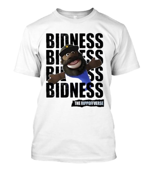 Bidness Rippaverse Character Themed Collectible T-Shirt