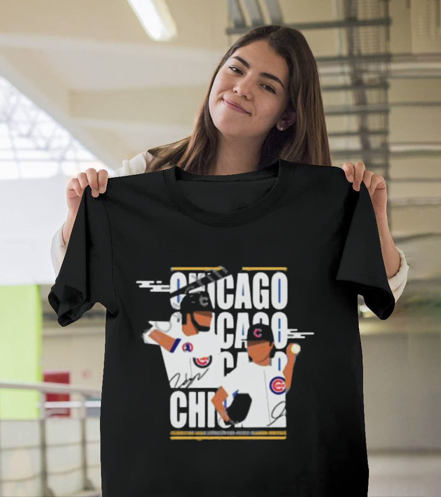 Seiya And Shota Chicago Cubs MLB Team Players Baseball Iconic T-Shirt