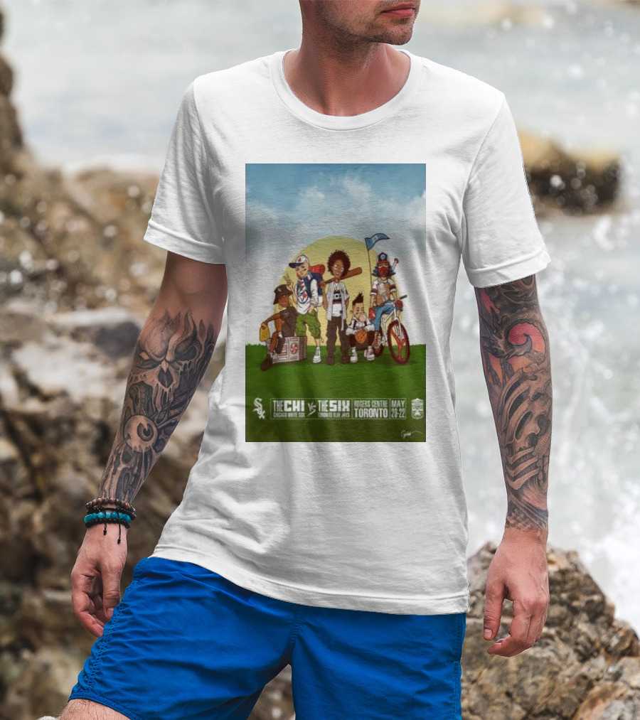 Chicago White Sox Vs Toronto Blue Jays Rogers Centre May 20-22 2024 The Chi Vs The Six T-Shirt