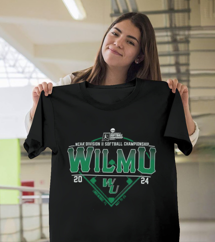 WilmU Wildcats 2024 NCAA Division II Softball Championship May 16-20 T-Shirt