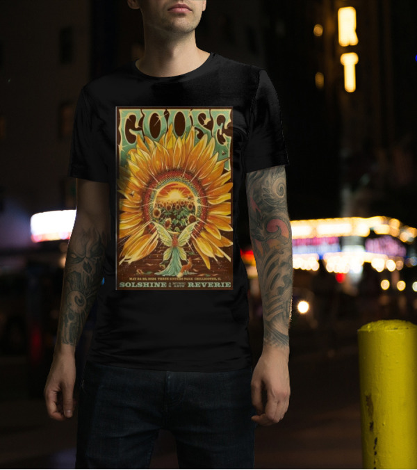 Goose Show May 24-26 2024 Three Sisters Park Solshine A Music Revere T-Shirt