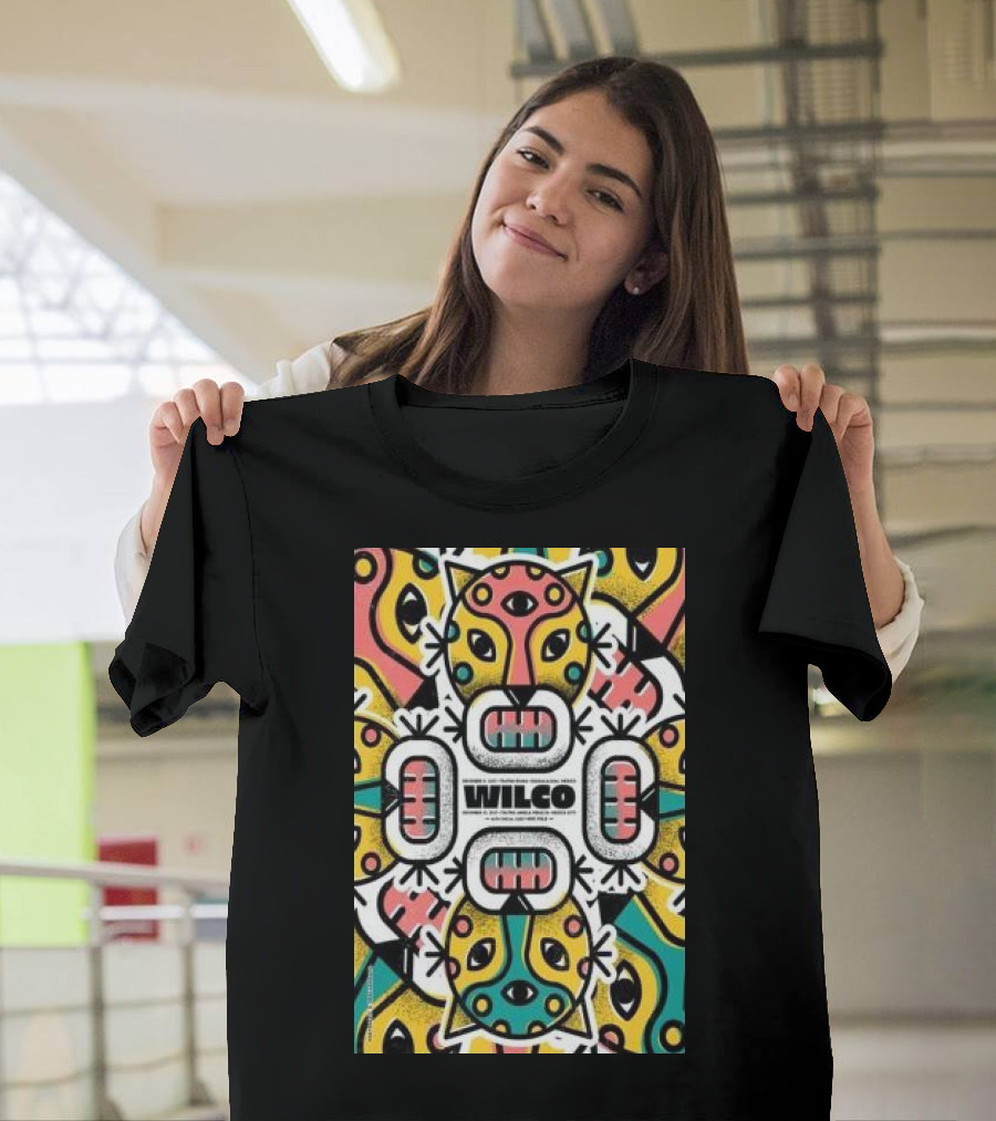 Wilco Chicago December 10 Vibrant Mask T-Shirt