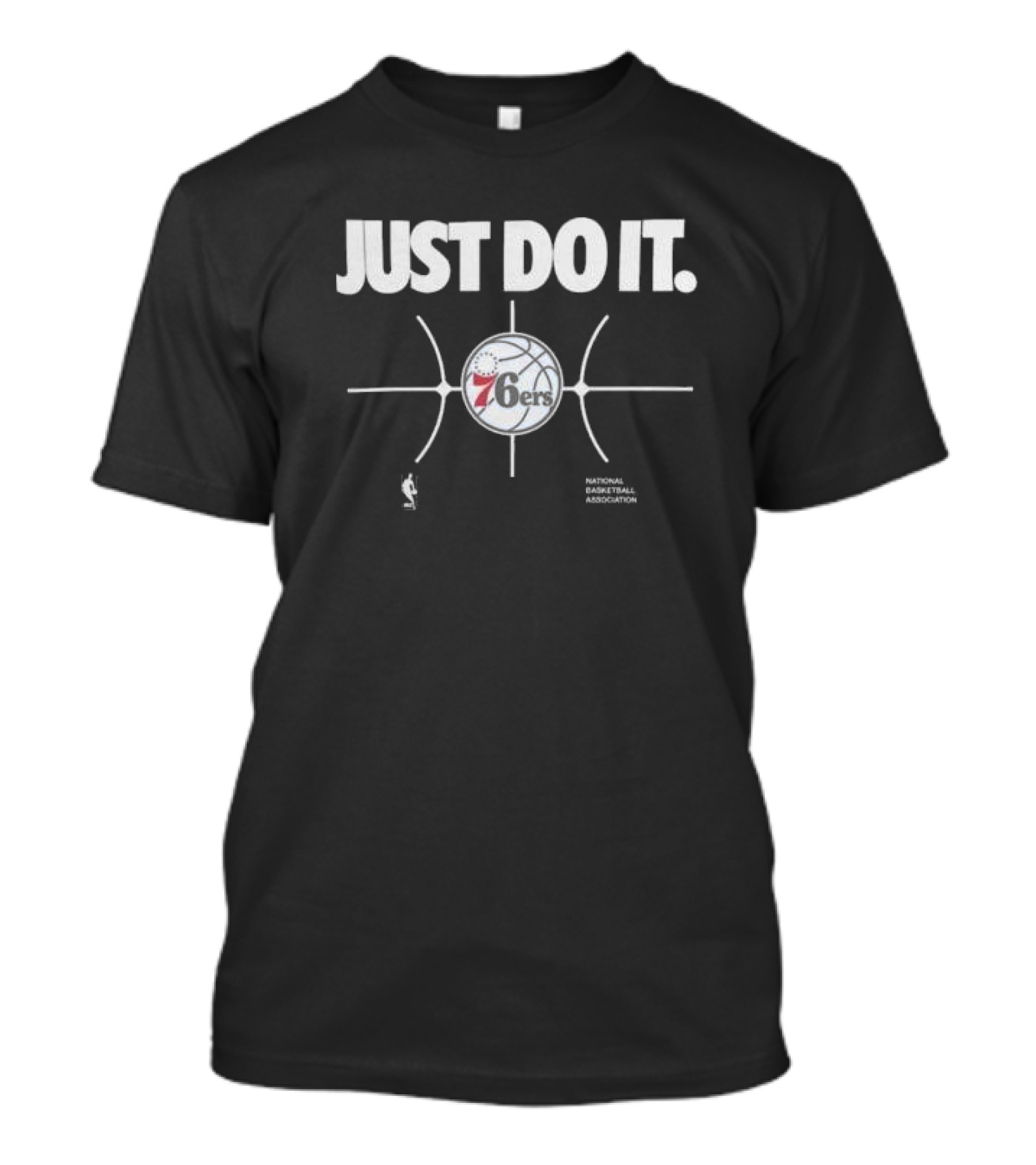 Philadelphia 76ers Just Do It National Basketball Association T-Shirt