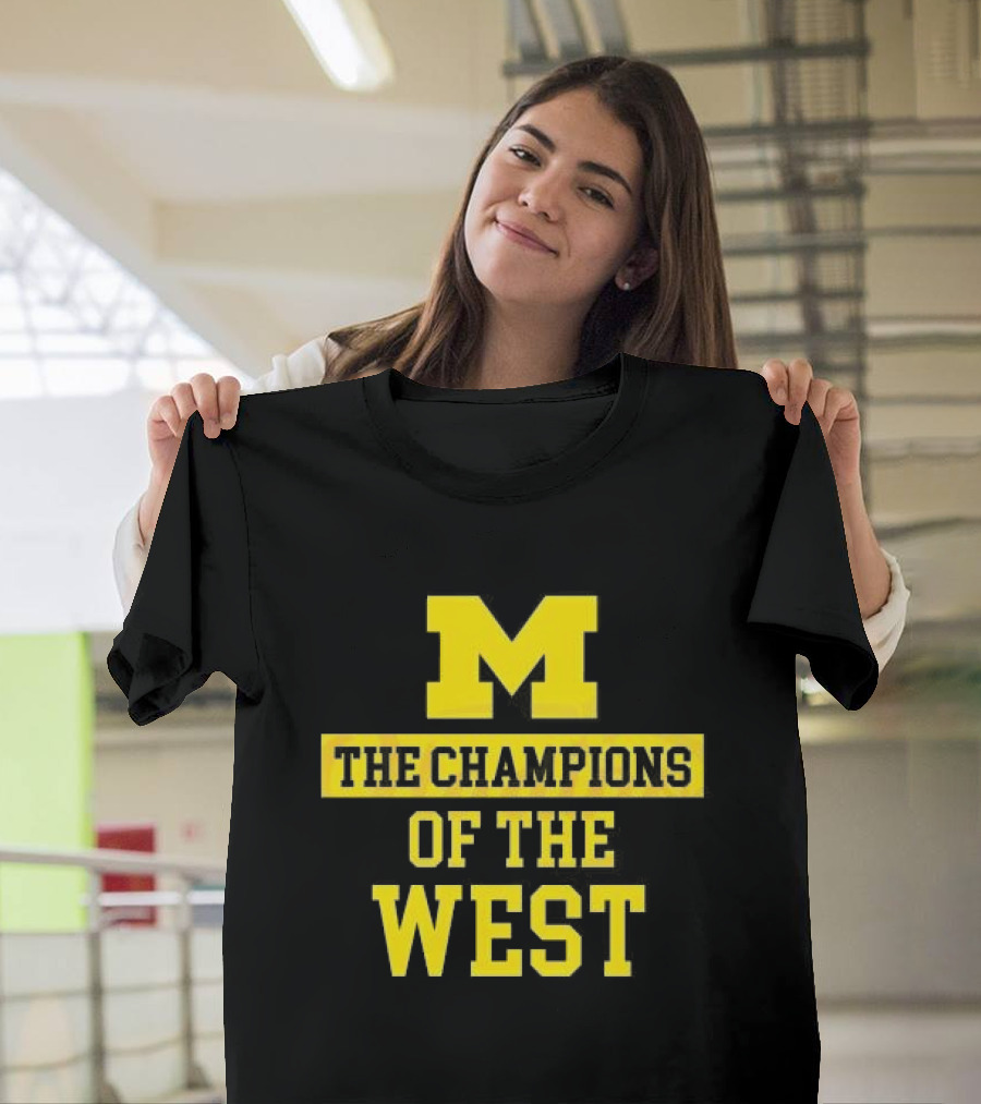 The Champions of the West M Michigan T-Shirt