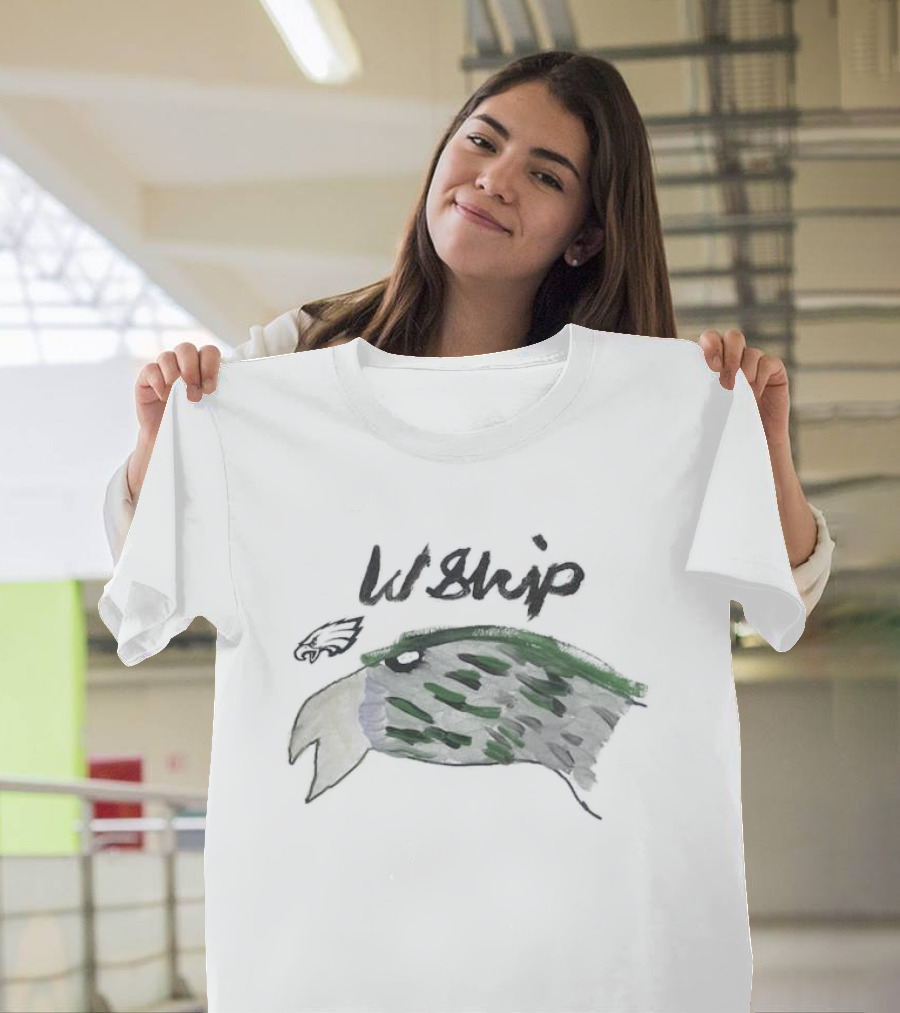 Will Ship Ash Philadelphia Eagles Fan Art Tri-Blend T-Shirt