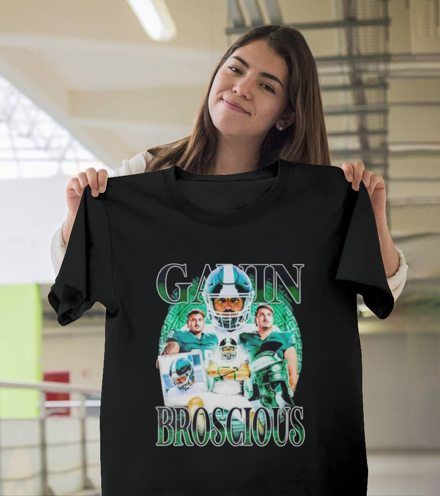 Gain Broscious Football Imagery With Players And Helmet T-Shirt