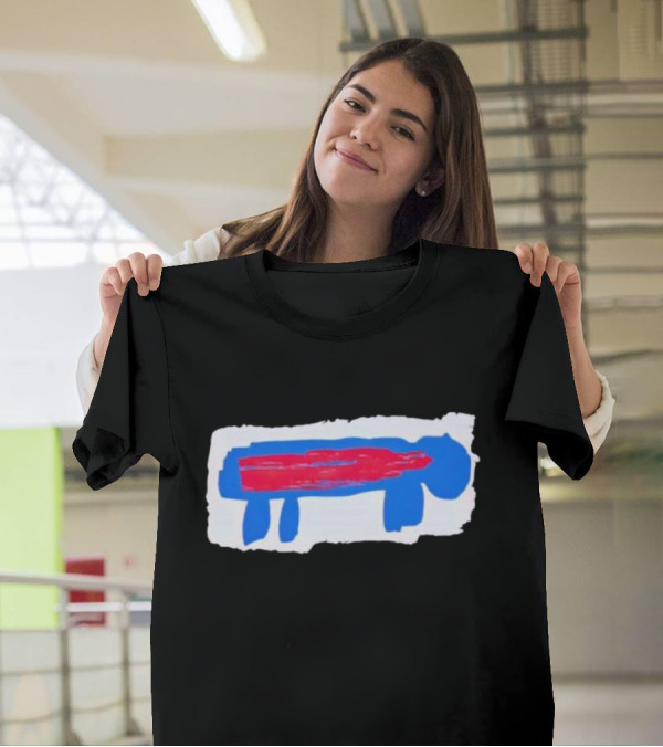 Buffalo Bills I Tried My Best Bold Abstract Buffalo T-Shirt