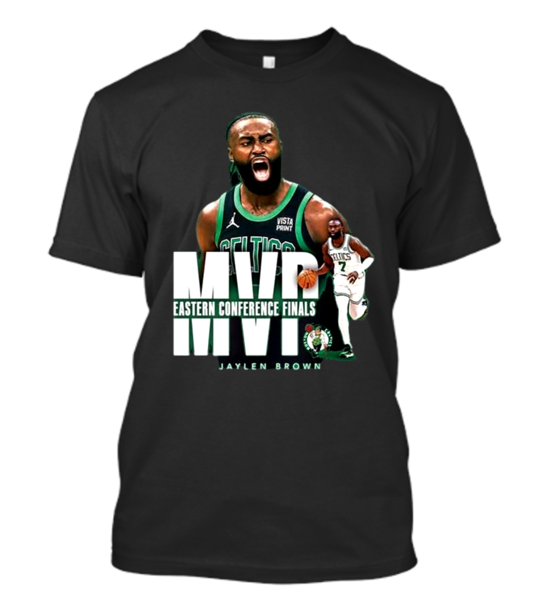 Jaylen Brown Celtics MVP Eastern Conference Finals 2024 Basketball Iconic Moment T-Shirt