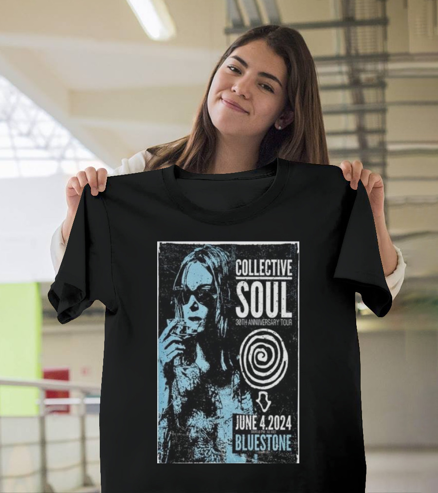 Collective Soul 30th Anniversary Tour June 4 2024 Bluestone T-Shirt
