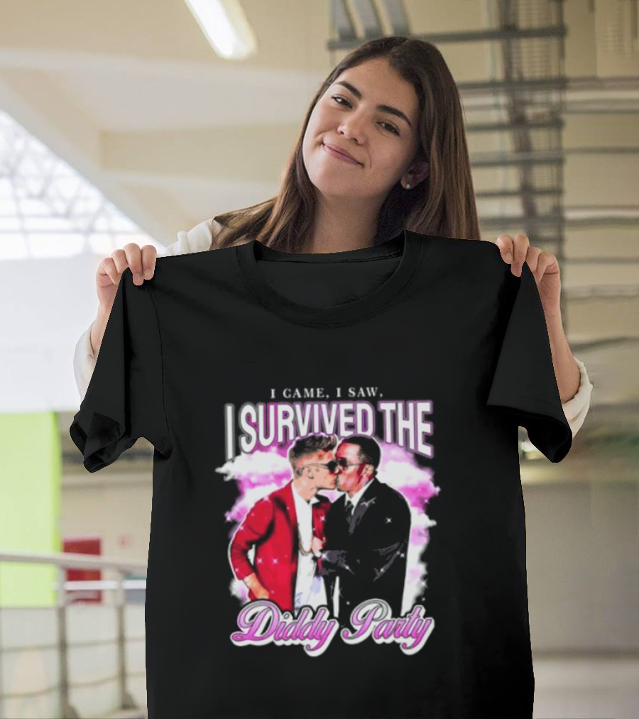 I Came I Saw I Survived The Diddy Party T-Shirt