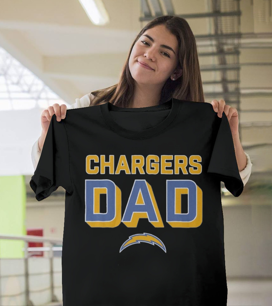 Chargers Dad Los Angeles Chargers T-Shirt