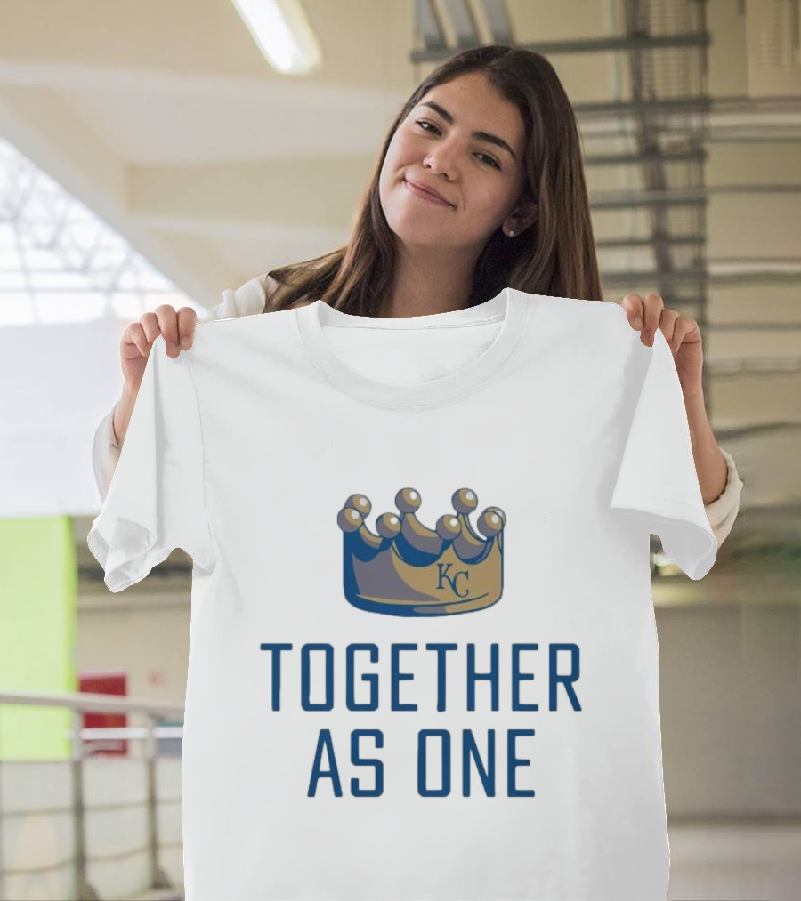 Together As One KC Crown Baseball T-Shirt