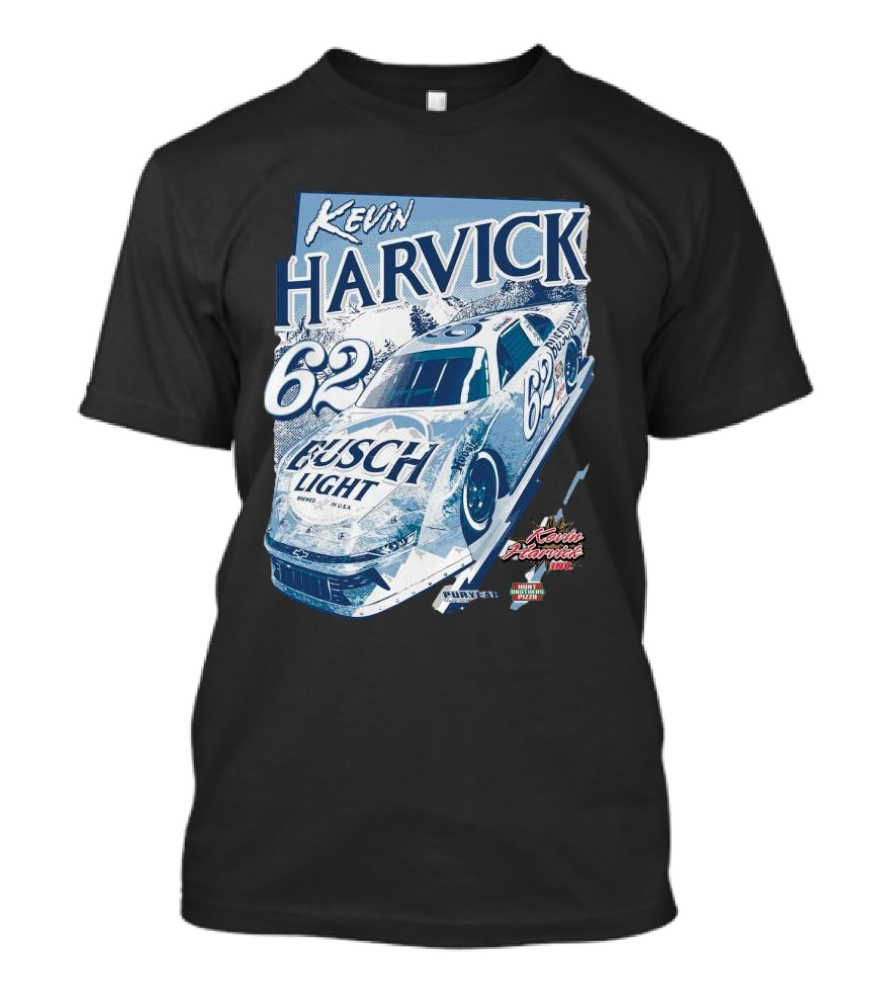 Kevin Harvick 62 Busch Light Racing Car At 5 Flags Speedway June 28 T-Shirt