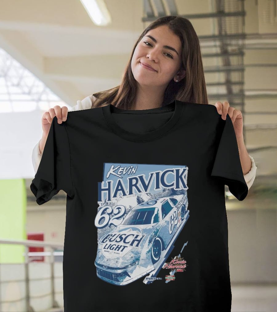 Kevin Harvick 62 Busch Light Racing Car At 5 Flags Speedway June 28 T-Shirt