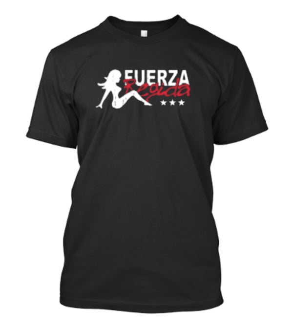 Fuerza Regida Iconic Silhouette Logo Three Stars Fdvp T-Shirt